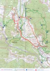 Zemljevid kolesarskih poti